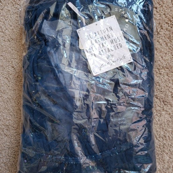 Free People NWT Sascha Sequin Maxi Dress - Picture 4 of 6